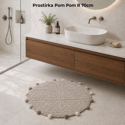 Prostirka Pom Pom R 70cm