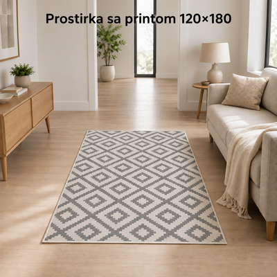 Prostirka sa printom 120×180