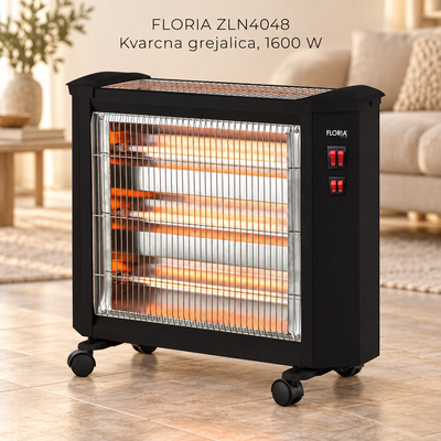 FLORIA ZLN4048 Kvarcna grejalica, 1600 W