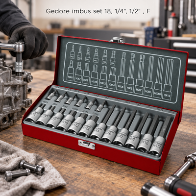 Gedore imbus set 18, 1/4