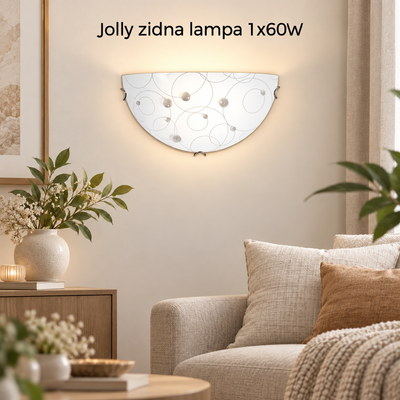 Jolly D30 zidna lampa 1x60W