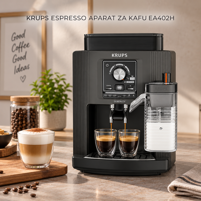 KRUPS ESPRESSO APARAT ZA KAFU EA402H