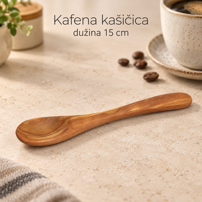 Kafena kašičica, dužina 15 cm