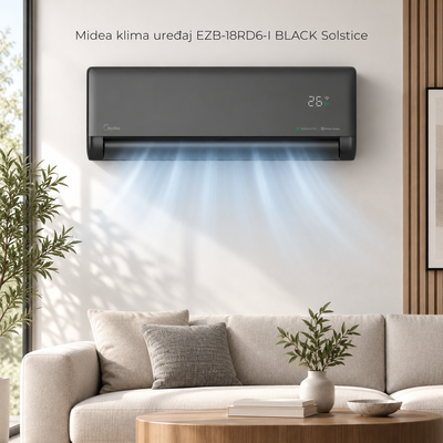 Midea klima uređaj EZB-18RD6-I BLACK Solstice