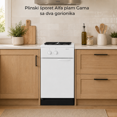 Plinski šporet Alfa plam Gama sa dva gorionika