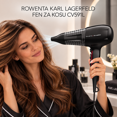 ROWENTA KARL LAGERFELD FEN ZA KOSU CV591L