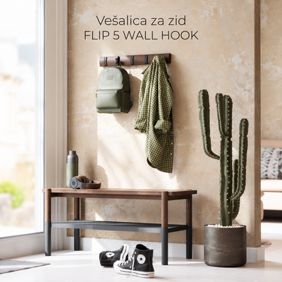 Vešalica za zid FLIP 5 WALL HOOK