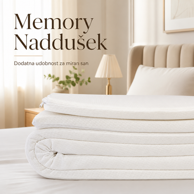 Memory Naddušek – dodatna udobnost i bolja podrška tokom spavanja