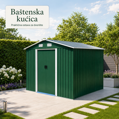 Metalna Baštenska Kućica 6,5 m²  GH808