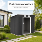 Metalna baštenska kućica JANG