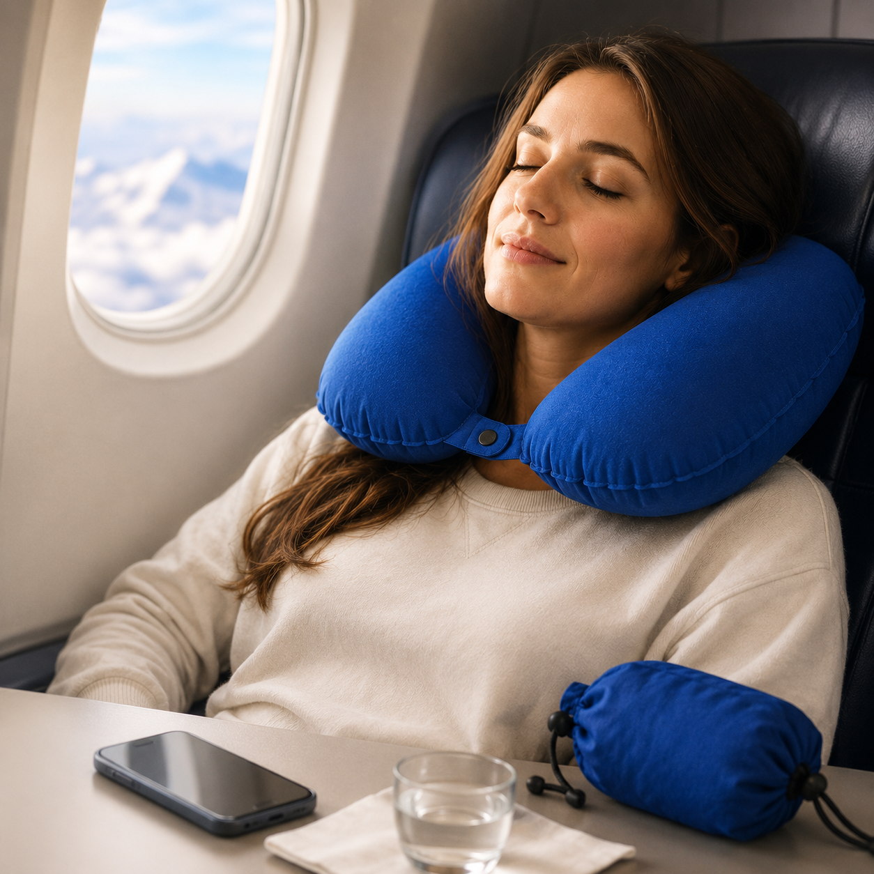TravelRest Pro – Air Travel Pillow for Comfortable Journeys