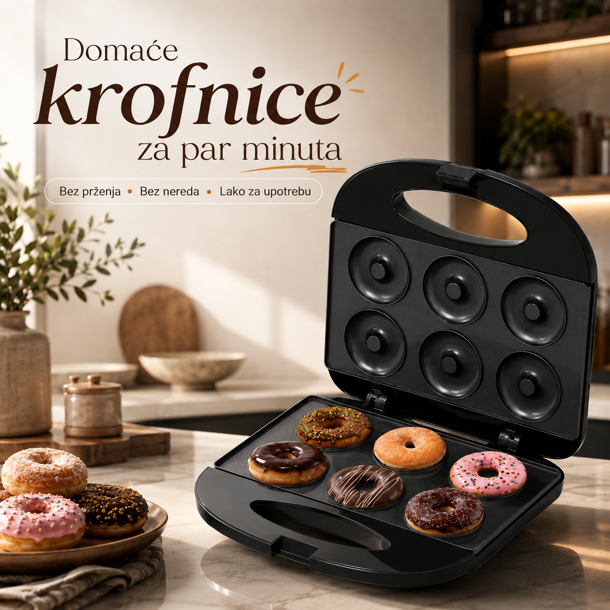 Aparat za krofnice – domaće krofnice bez prženja