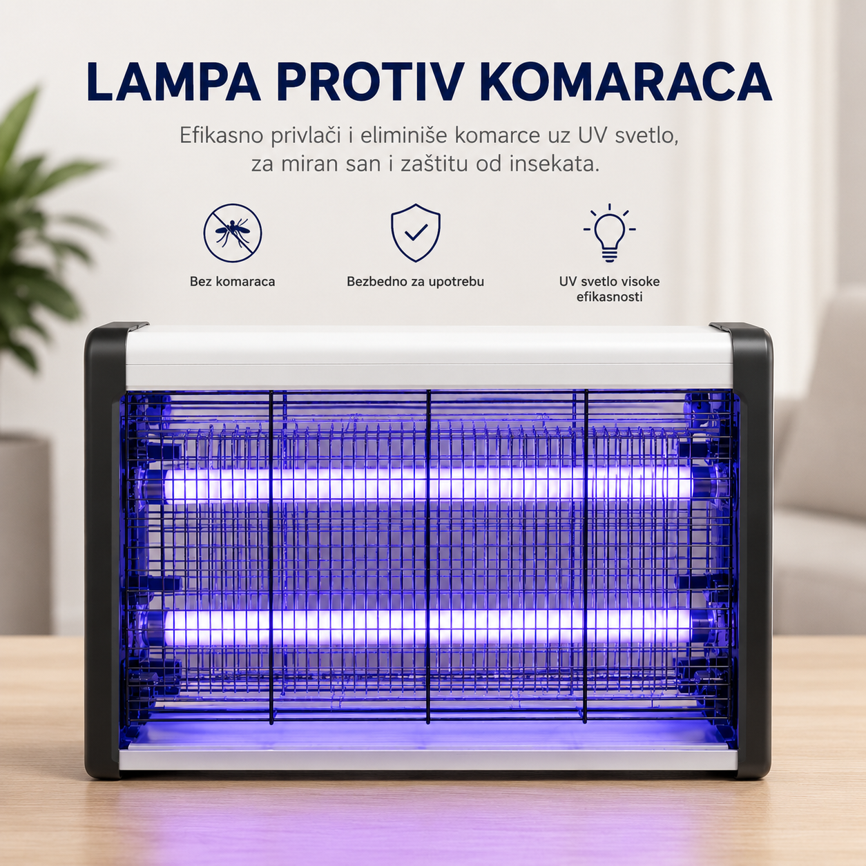 UV Lampa protiv komaraca – Efikasna zaštita od dosadnih insekata