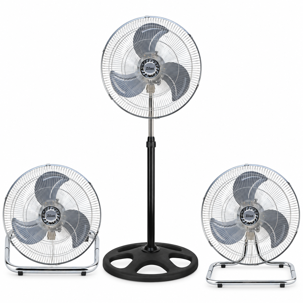 3-u-1 stoni ventilator (ventilator sa stalkom) ,55W ZLN3840