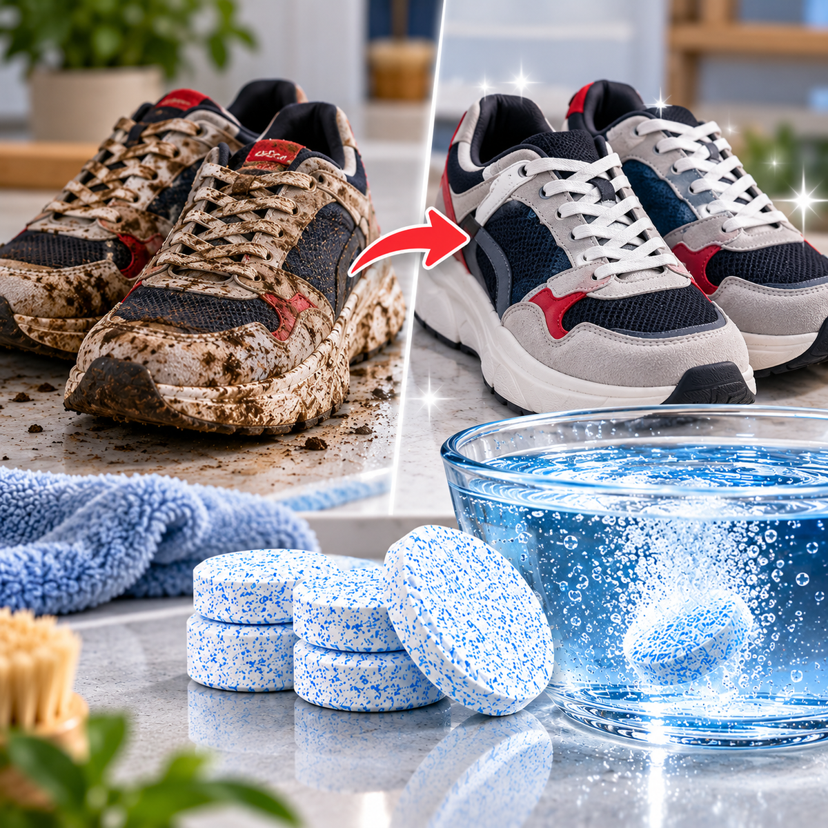 Shoe washing – tablete za čišćenje patika!