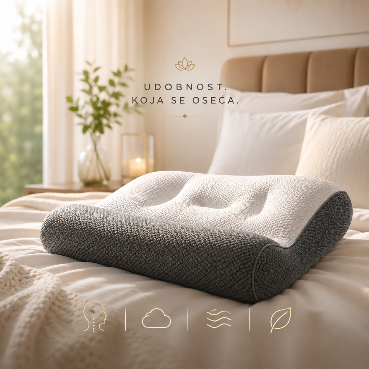 OrthoDream Premium – Anatomski jastuk nove generacije