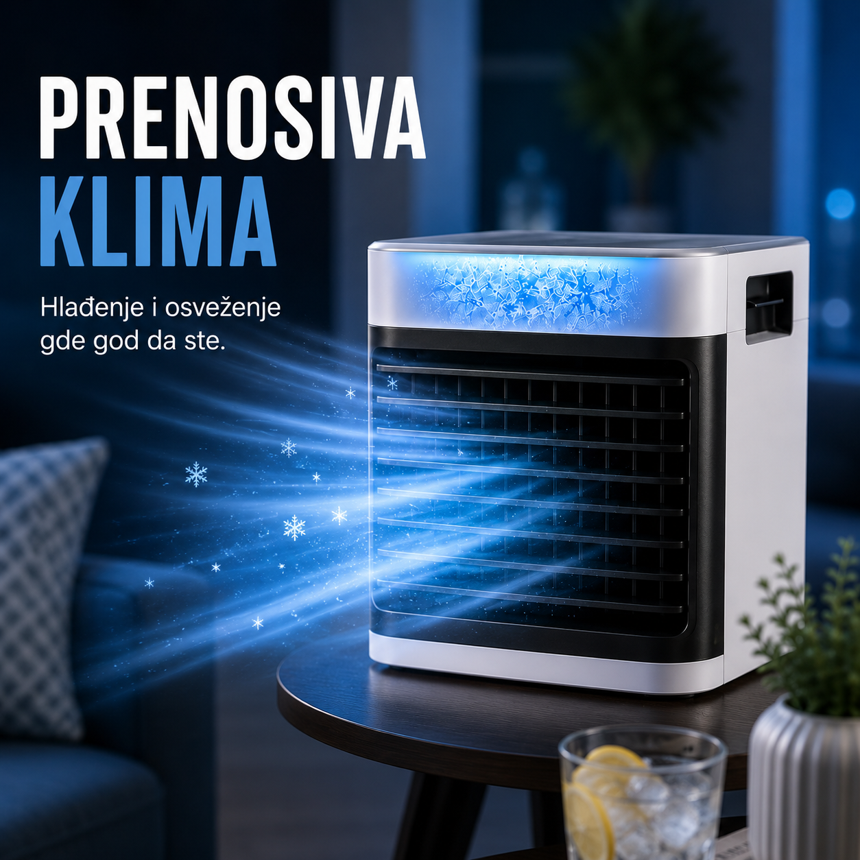 Prenosiva mini klima – Osveženje koje vas prati gde god da ste