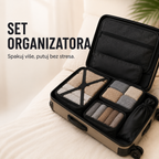 Travel set od 6 organizatora – Pametno pakovanje bez nereda