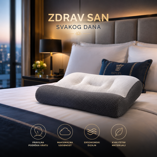 OrthoDream Premium – Anatomski jastuk nove generacije