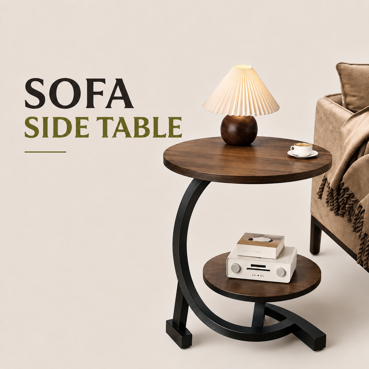 SOFA SIDE TABLE – moderan stočić uz sofu