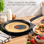 TEFAL TIGANJ ZA PALAČINKE 25cm B5671053 EASY COOK AND CLE