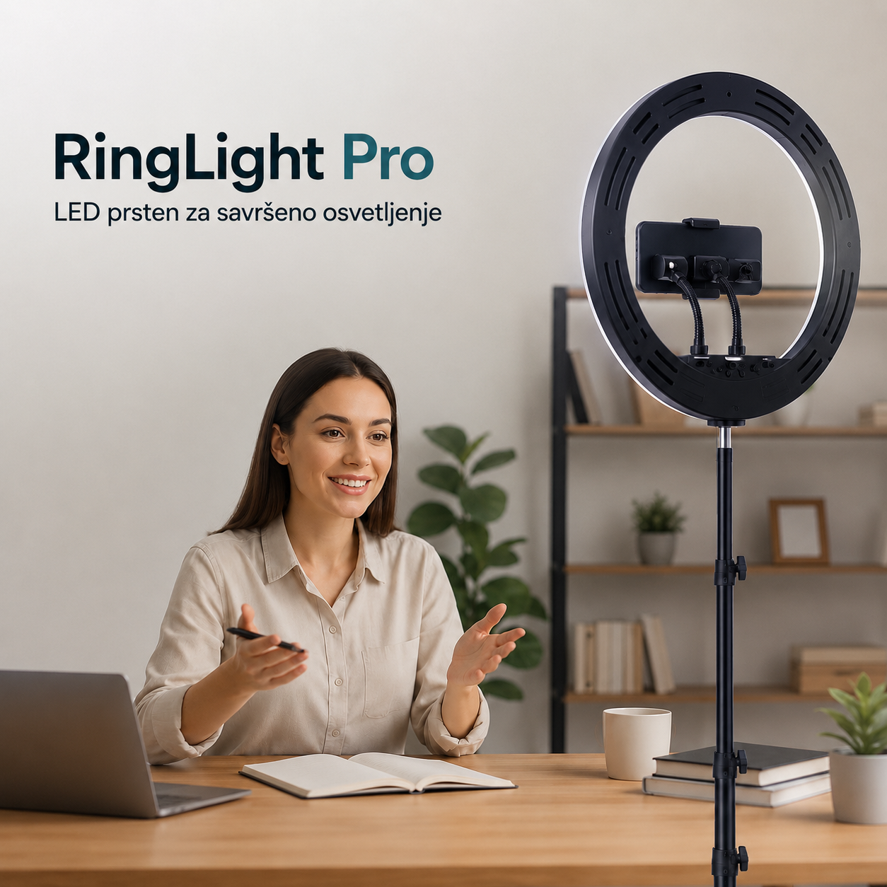 RingLight Pro – Profesionalni LED ring light za savršeno osvetljenje