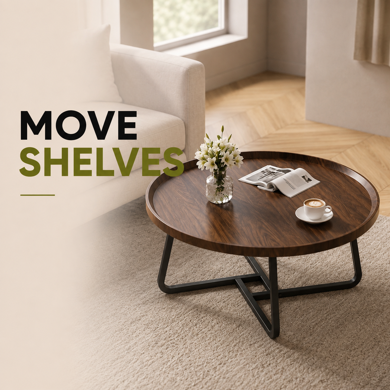 MOVE SHELVES