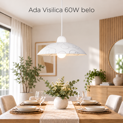 Ada VisilicaD30 E27 60W belo