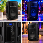 Aktivna zvučna kutija sa Bluetooth konekcijom 250W PAX42BT