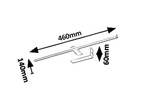 Albina picture light mat bela LED 8W