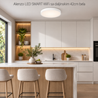 Alenzo LED SMART WiFi sa daljinskim 36W  42cm  bela