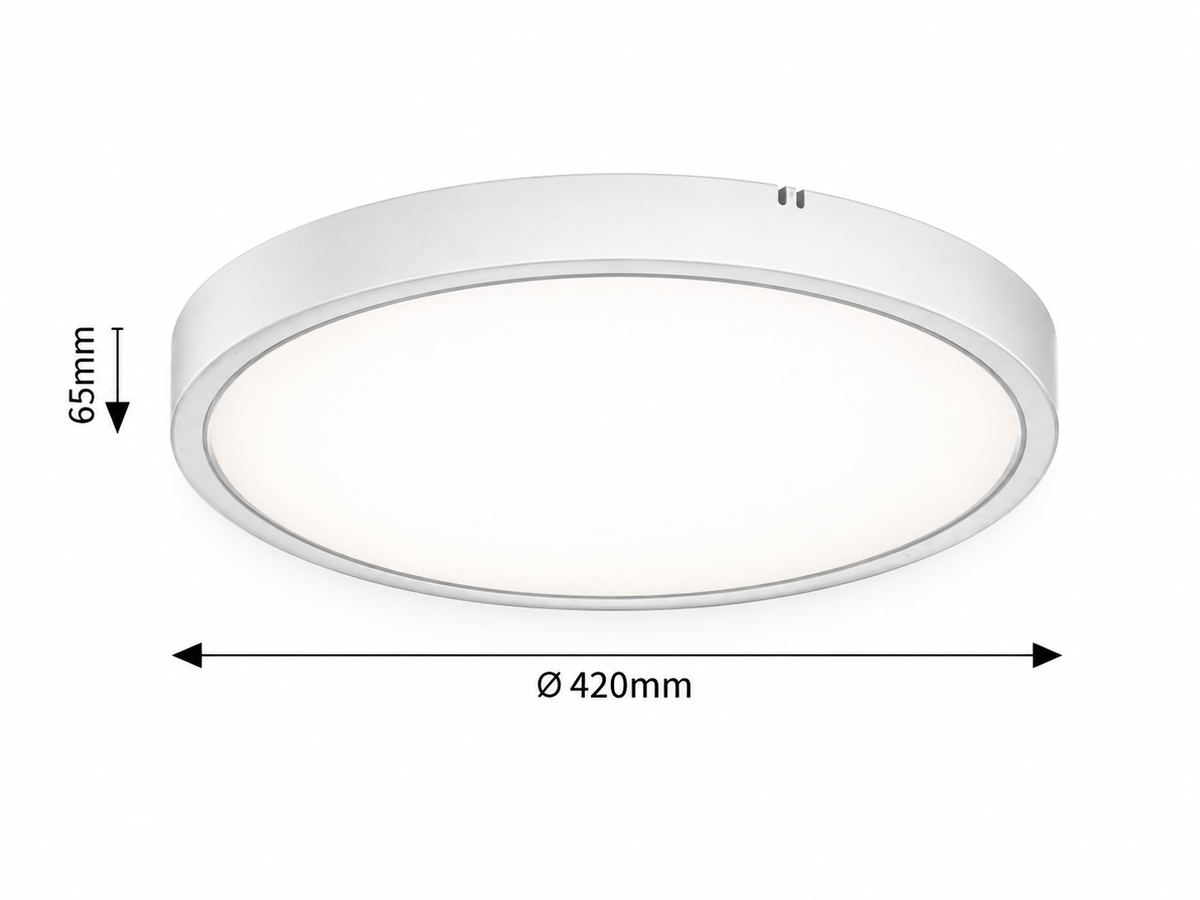 Alenzo LED SMART WiFi sa daljinskim 36W  42cm  bela
