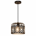 Alessandra Visilica E27 1x60W mat crno