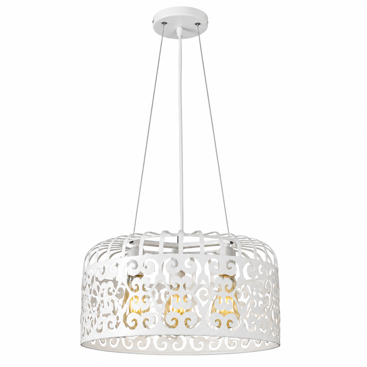 Alessandra Visilica E27 3x60W mat belo