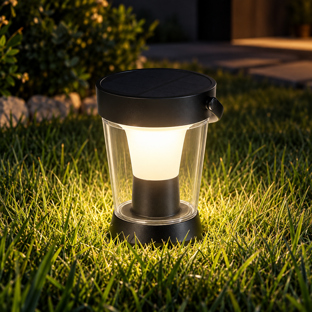 Angers spoljna stona solarna RGB i punjiva na USB LED 3W