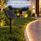 Ansoo spoljna solarna led traka duzina kabla 190cm