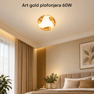 Art gold plafonjera E27 60W