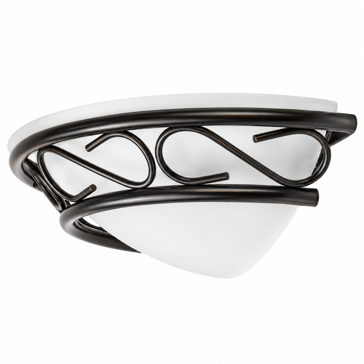Athen zidna lampa  E14 60W mat crno