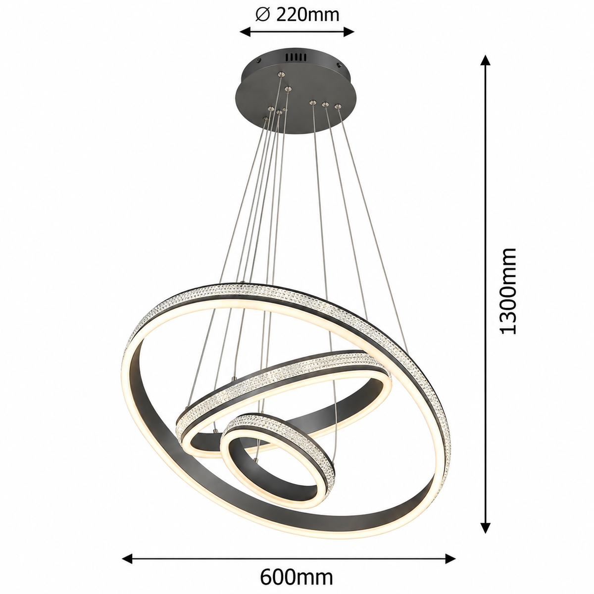 Avalon visilica LED / 75W