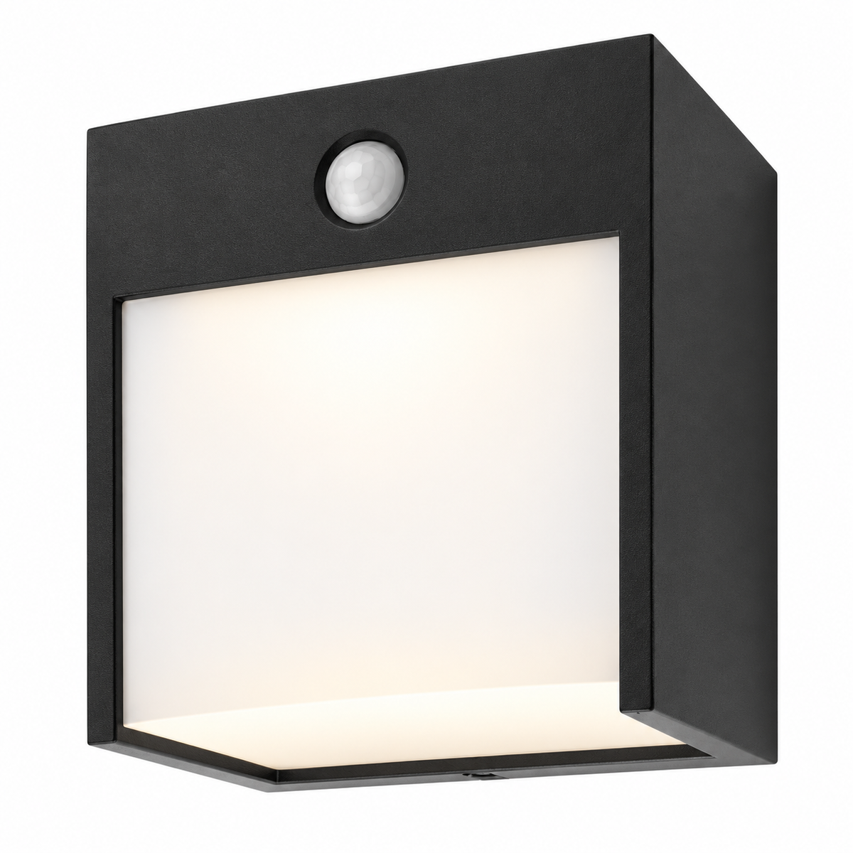 Balimo Zidna spoljna LED lampa 12W crna sa senzorom pokreta