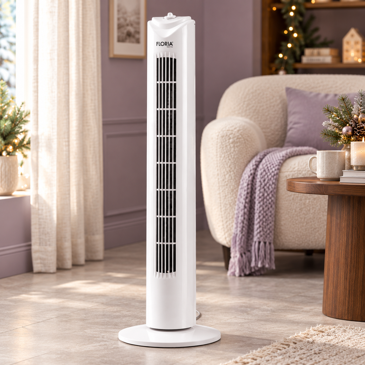 Ventilator stubni ,45 W, 74 cm, ±90° ZLN3833