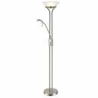 Beta podna lampa sa čitačem  hrom