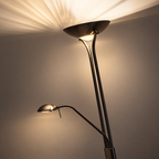 Beta podna lampa sa čitačem  hrom
