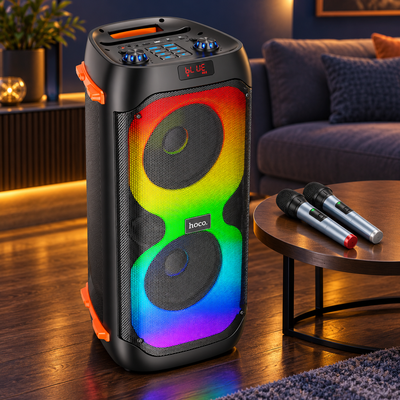 Bežični zvučnik sa 2 mikrofona, Bluetooth, FM,USB,AUX BS53 Manhattan