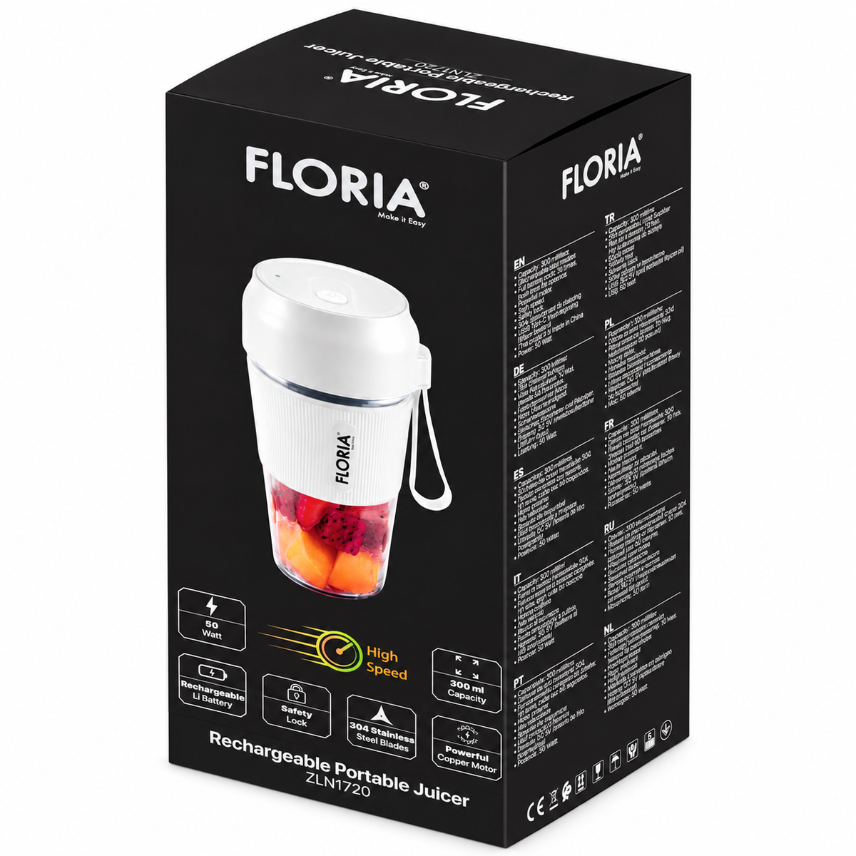 Blender za Smoothie, bežični, 300ml., 50W ZLN1720