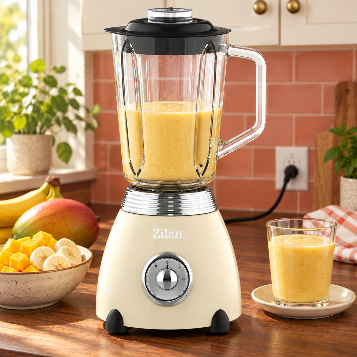 Blender zapremina 1.5 lit., 500W, 2 brzine, Retro ZLN1207
