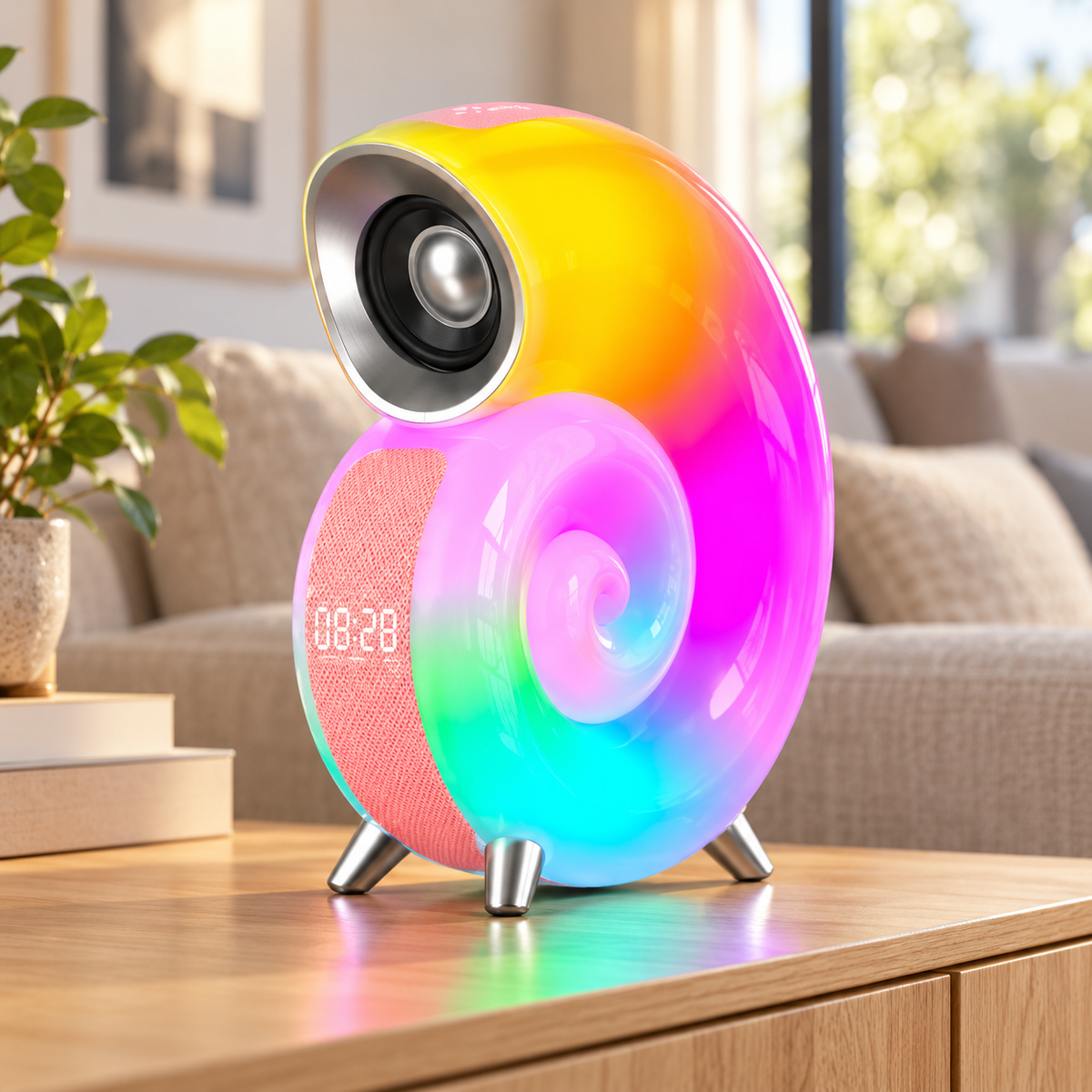 Bluetooth RGB zvučnik crveni 17577-5959RD