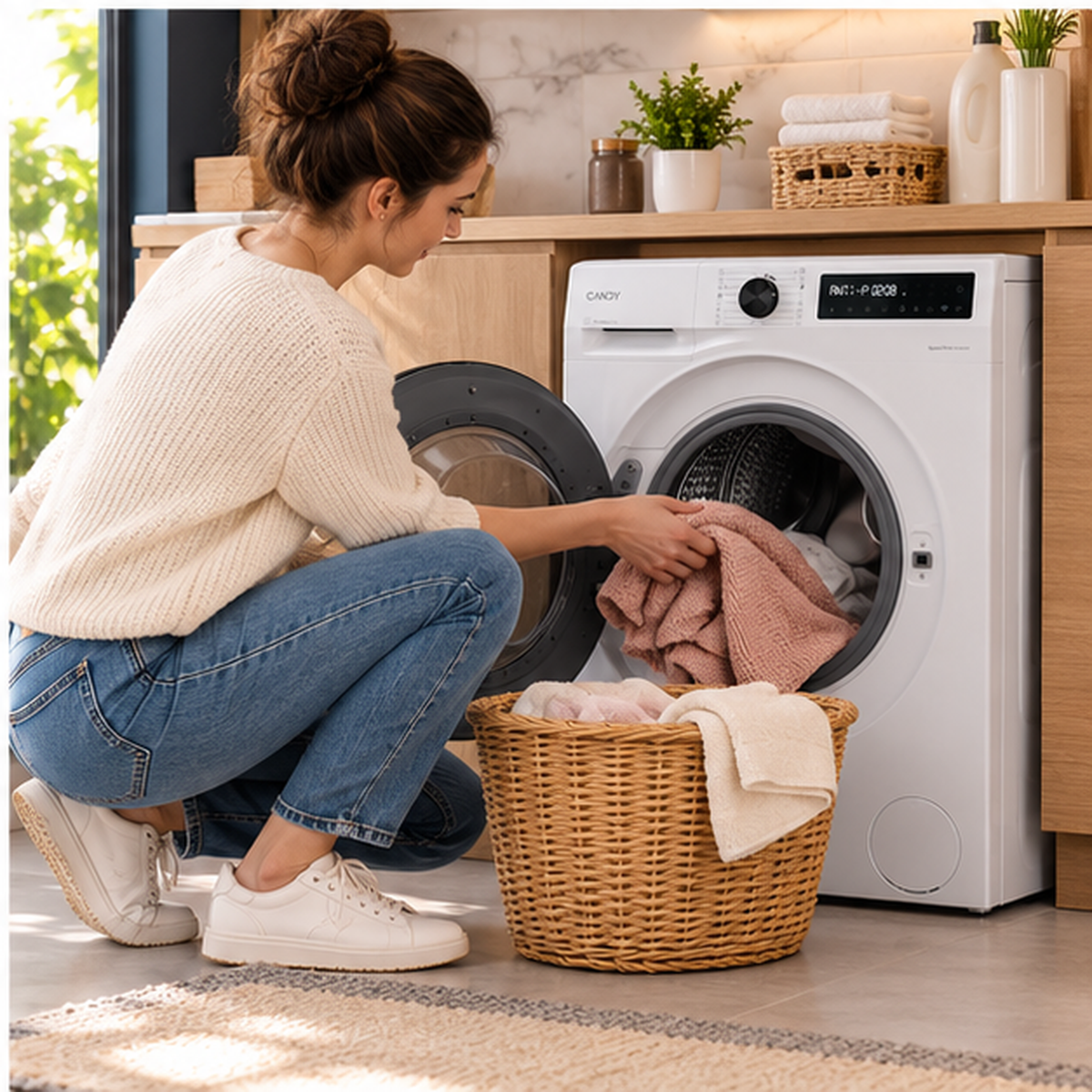 Candy BWR 485SBL6-S Mašina za pranje i sušenje