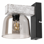 Cardamom zidna lampa E14 1x40W mat crna