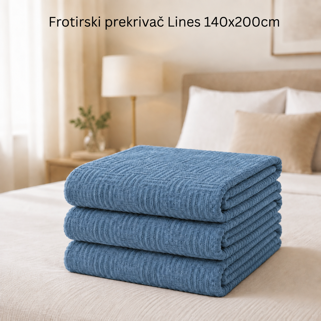 Frotirski prekrivač Lines 140x200cm